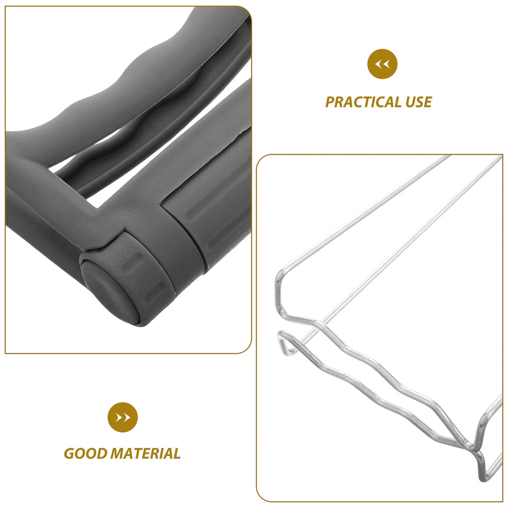 unbrandedKitchen Retriever Tongs Stainless Steel Plate Bowls Gripper Grey – Durable Stainless Steel Construction with a Practical Everyday Design