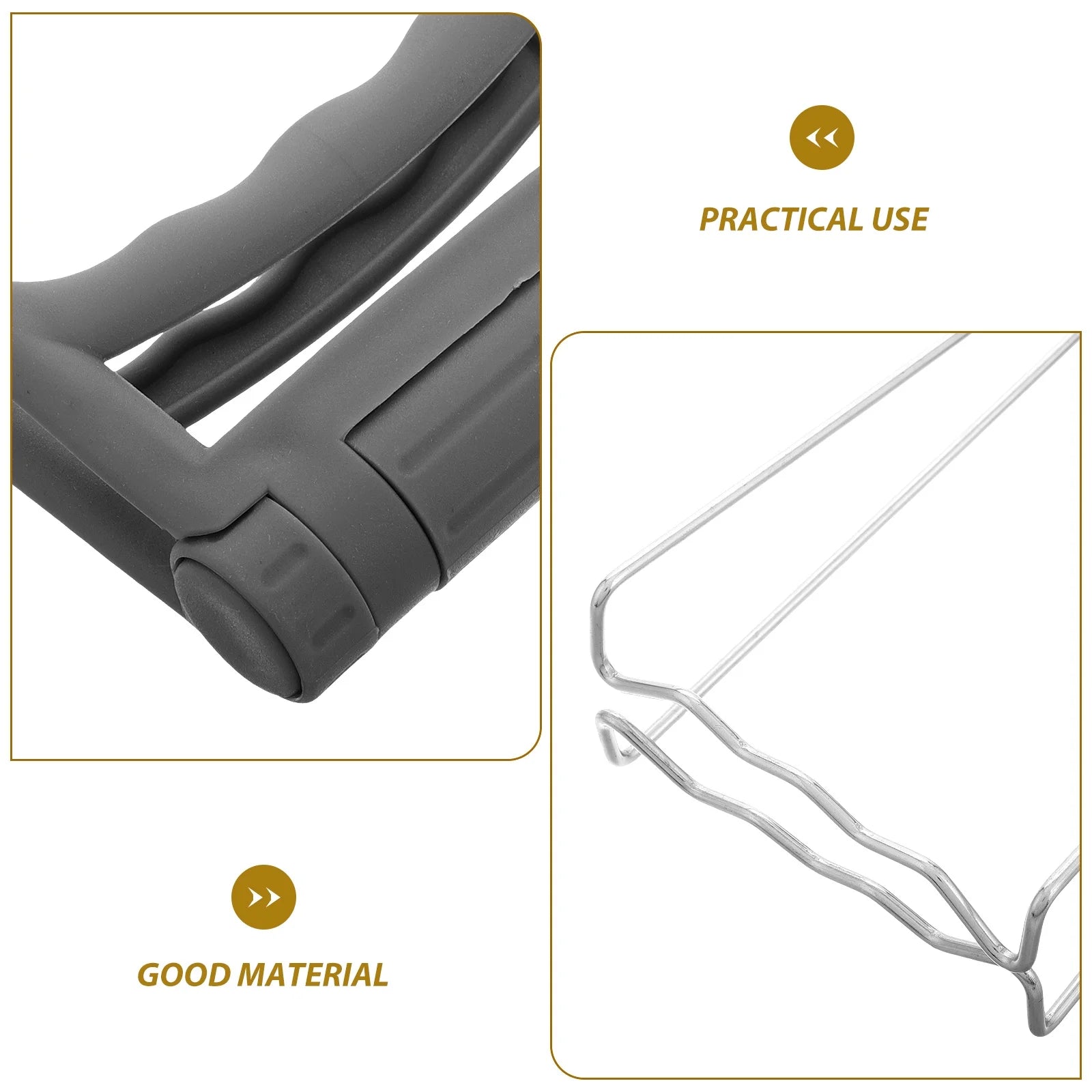 unbrandedKitchen Retriever Tongs Stainless Steel Plate Bowls Gripper Grey – Durable Stainless Steel Construction with a Practical Everyday Design