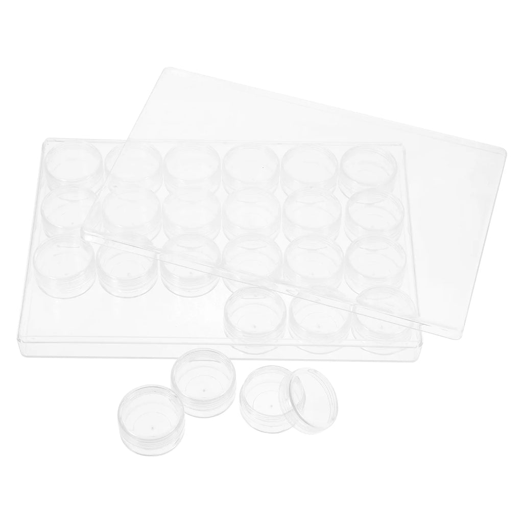 Closet Bead Organizers Storage Boxes 24X16cm Transparent – Clear-View Organization with a Practical Everyday Design
