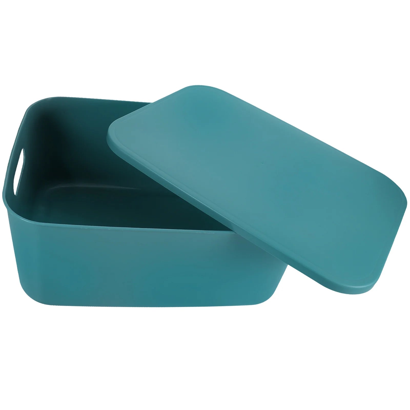 Extra Large with Lid Easy to Hold Storage Bin Office Box – Secure Lid Design with a Practical Everyday Design