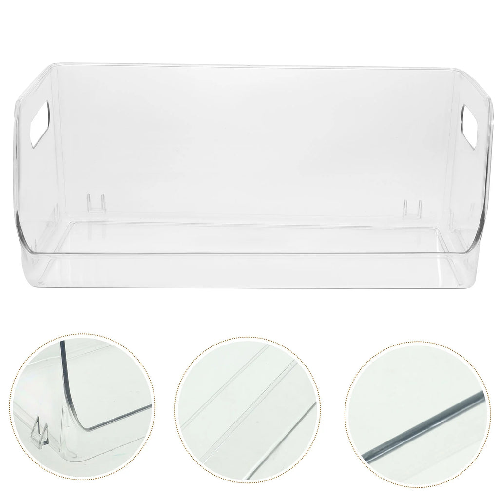 Snack Storage Box Shelf Clear Cosmetic Bin Organization Shelving – Clear-View Organization with a Practical Everyday Design
