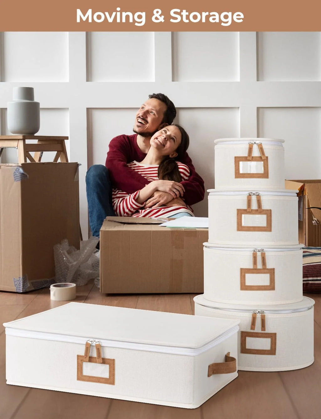 China Storage Containers 5 Pack Beige – Convenient Multi-Piece Set with a Practical Everyday Design