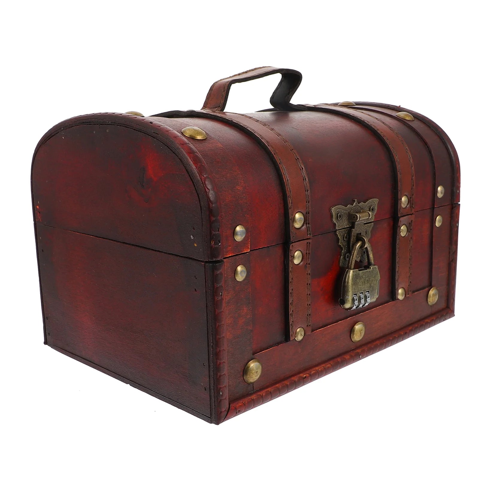 Vintage Storage Container Antique Decorative Boxes with Lids Travel – Secure Lid Design with a Practical Everyday Design
