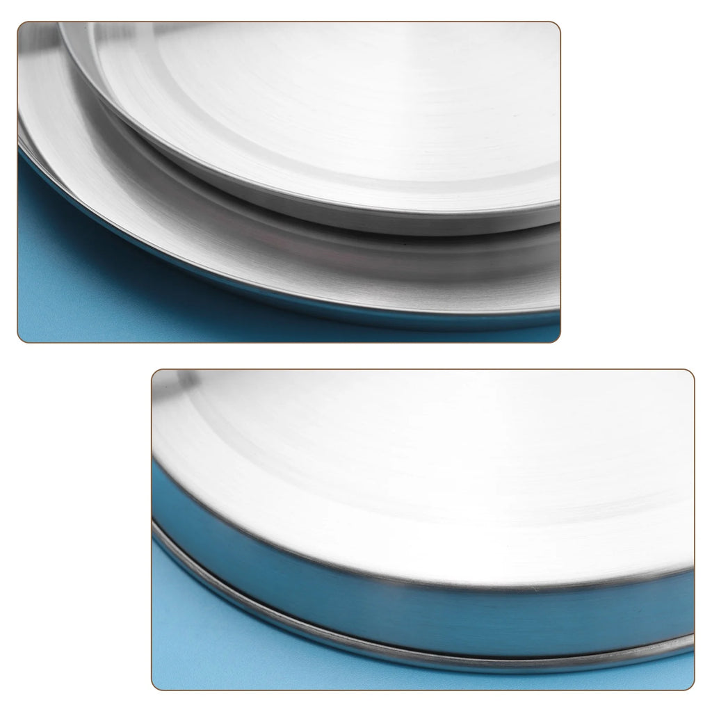 4Pcs Stainless Steel Hob Covers Stove Plate Top Cooker Protector Kit Set Utensils 17/21CM Kitchen Accessories – Durable Stainless Steel Construction with a Practical Everyday Design