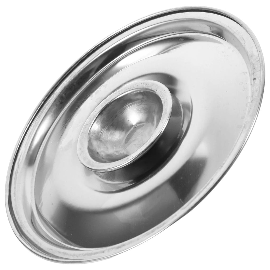 unbranded Sturdy Stainless Steel Pot Lid Mini Bowl Lid For Kitchen Cookware Small Pan Effortless Cleaning – Durable Stainless Steel Construction with a Practical Everyday Design